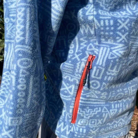 Chubbies quarter zip Aztec Print size Small fleece - Picture 8 of 9